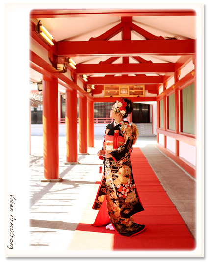 赤坂ブライダルフォトグラファーズの、ちょっといい話-神社　前撮り