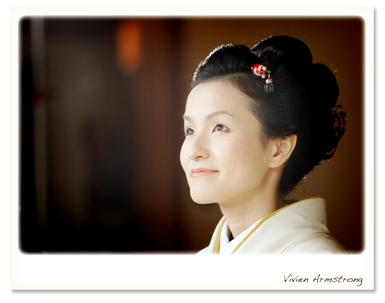 女優モードの新婦様