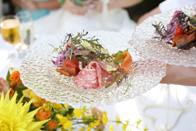ご結婚式会場の青いナポリでは本場のイタリアンが楽しめます