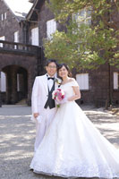 旧古河庭園で洋館をバックに素敵な結婚写真をお撮りします